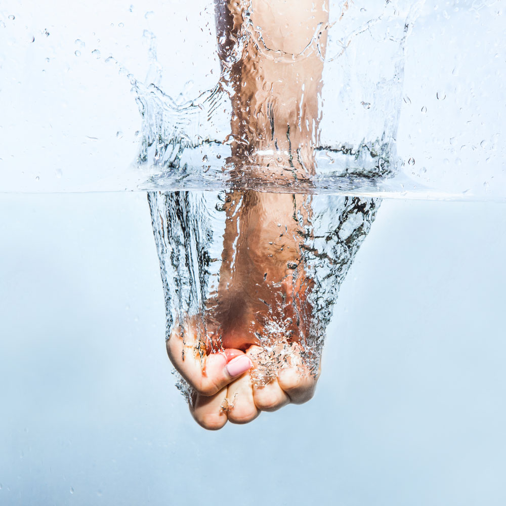 fist-through-the-water fist-through-the-water